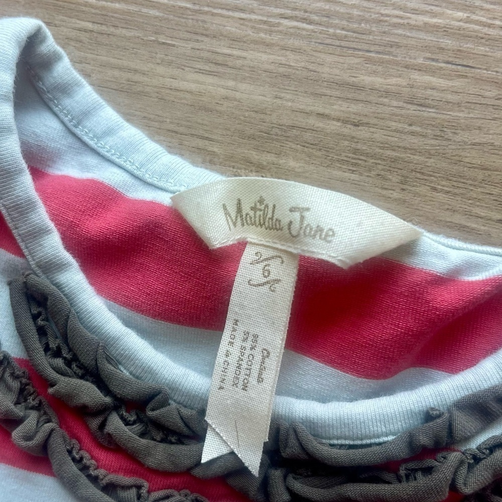 Matilda Jane Serendipity Line Peppermint Girls Dress - Picture 4 of 4